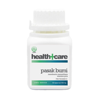 Erlimpex Health+Care Pasak Bumi 60 Kapsul Suplemen Stamina dan Vitalitas Pria - Pusat Farma