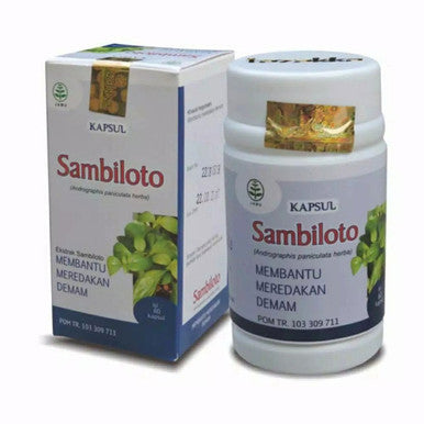 Tazakka Sambiloto 60 Kapsul Obat Radang Tenggorokan - Pusat Farma