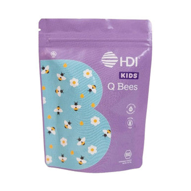 HDI KIDS Q Bees 60 Tablet Suplemen Nutrisi dan Pertumbuhan Anak - Pusat Farma