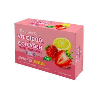 Sido Muncul Vitamin C 1000mg + Collagen untuk Kesehatan Kulit dan Imunitas