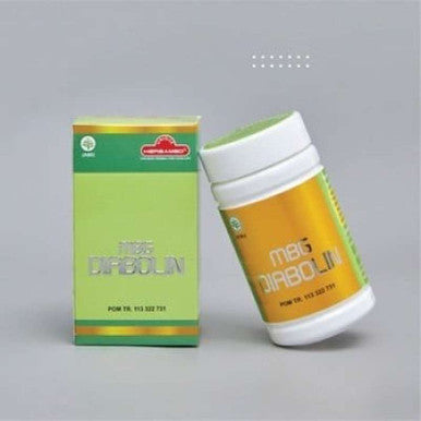 Herbamed Diabolin 50 Kapsul Obat Herbal Meringankan Gejala Diabetes