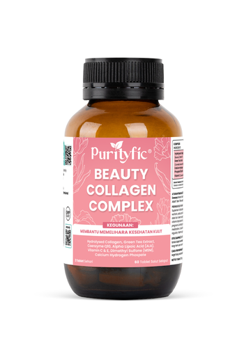 Purityfic Beauty Collagen Complex 60 Tablet – Collagen Verisol Anti Aging Kulit Glowing - Pusat Farma