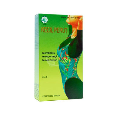 Borobudur Herbal Kecil Perut 30 Kaplet Obat Herbal Herbal Pelangsing dan Mengurangi Lemak Tubuh