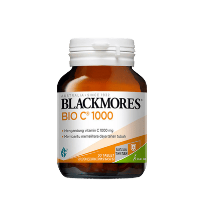 Blackmores Bio C 1000mg 30 Tablet Suplemen Vitamin C Daya Tahan Tubuh