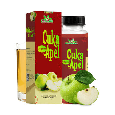 Tazakka Cuka Apel Original 250 ml Antivirus Antioksidan dan Meluruhkan Batu Ginjal - Pusat Farma