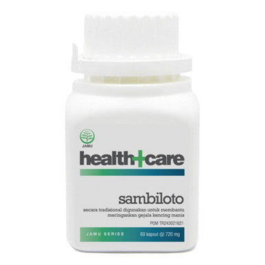 Erlimpex Health+Care Sambiloto 60 Kapsul Lunak Membantu Meringankan Gejala Kencing Manis - Pusat Farma