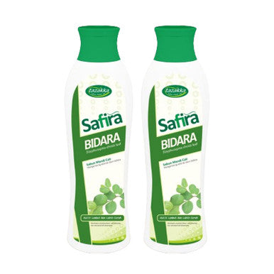 Tazakka Sabun Mandi Cair Safira Bidara Mengatasi Kulit Kering dan Berjerawat - 2 Botol - Pusat Farma