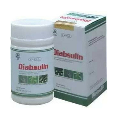 Griya Herba Diabsulin 60 Kapsul Obat Herbal Meringankan Kencing Manis