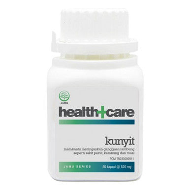 Erlimpex Healt+Care Kunyit 60 Kapsul Membantu Meringankan Gangguan Lambung - Pusat Farma