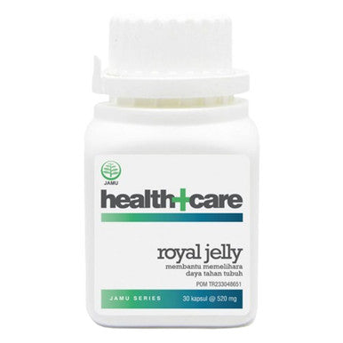 Erlimpex Health+Care Royal Jelly 30 Kapsul Lunak Membantu Memelihara Daya Tahan Tubuh - Pusat Farma