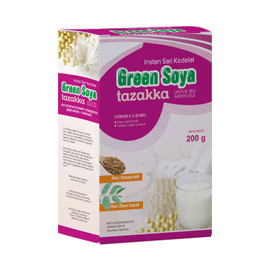 Tazakka Green Soya Ibu Menyusui Meningkatkan Kesehatan Ibu dan Anak - Pusat Farma