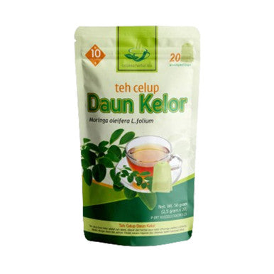 Tazakka Teh Celup Daun Kelor (Standing Pouch) Obat Kanker - Pusat Farma