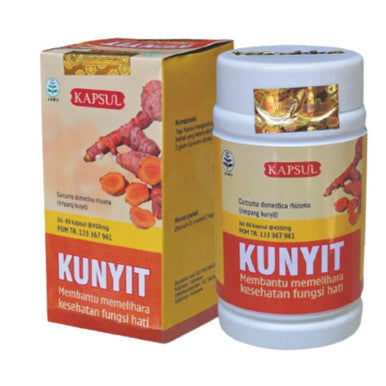Tazakka Kunyit 60 Kapsul Antioksidan Obat Asam Lambung Maag - Pusat Farma