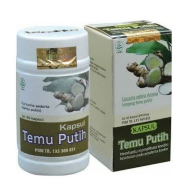 Tazakka Temu Putih 60 Kapsul Obat Kanker Payudara - Pusat Farma