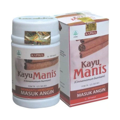 Tazakka Kayu Manis 60 Kapsul Obat Masuk Angin dan Kolesterol - Pusat Farma