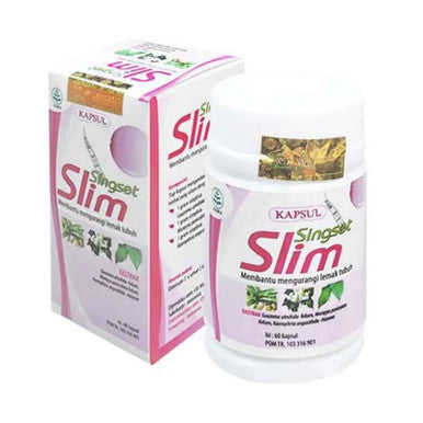 Griya Herba Singset Slim 60 Kapsul Obat Herbal Membantu Mengurangi Lemak Tubuh