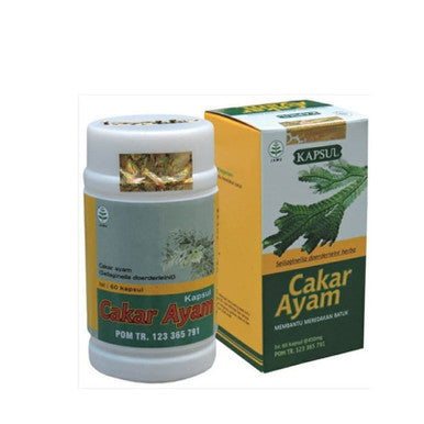 Tazakka Cakar Ayam 60 Kapsul Obat Batuk dan Radang Tenggorokan - Pusat Farma