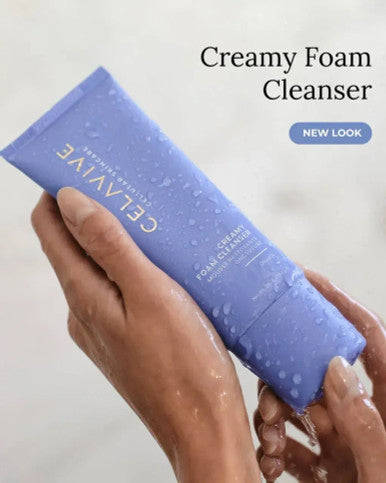 Usana Celavive Creamy Foam Cleanser 79.4 g Pembersih Wajah Melembapkan & Menjaga pH Kulit - Pusat Farma
