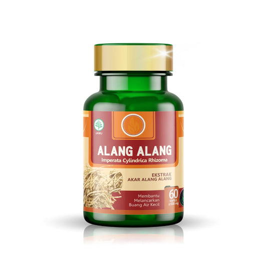 Tazakka Alang Alang 60 Kapsul Obat Herbal Melancarkan Buang Air Kecil