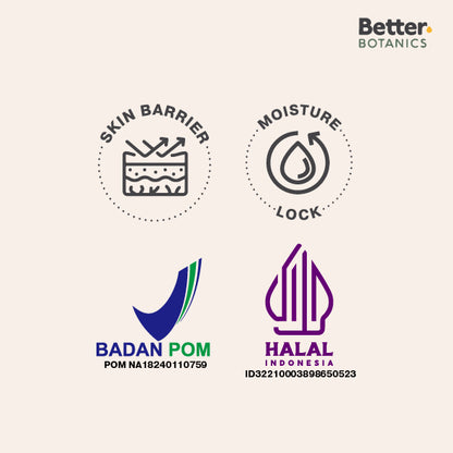 HDI Better Botanics Body Creme 100ml Menjaga Kelembutan & Kesehatan Kulit