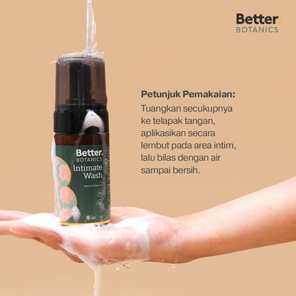 HDI Better Botanics Intimate Wash 100ml Membersihkan & Menjaga Kesehatan Area Kewanitaan