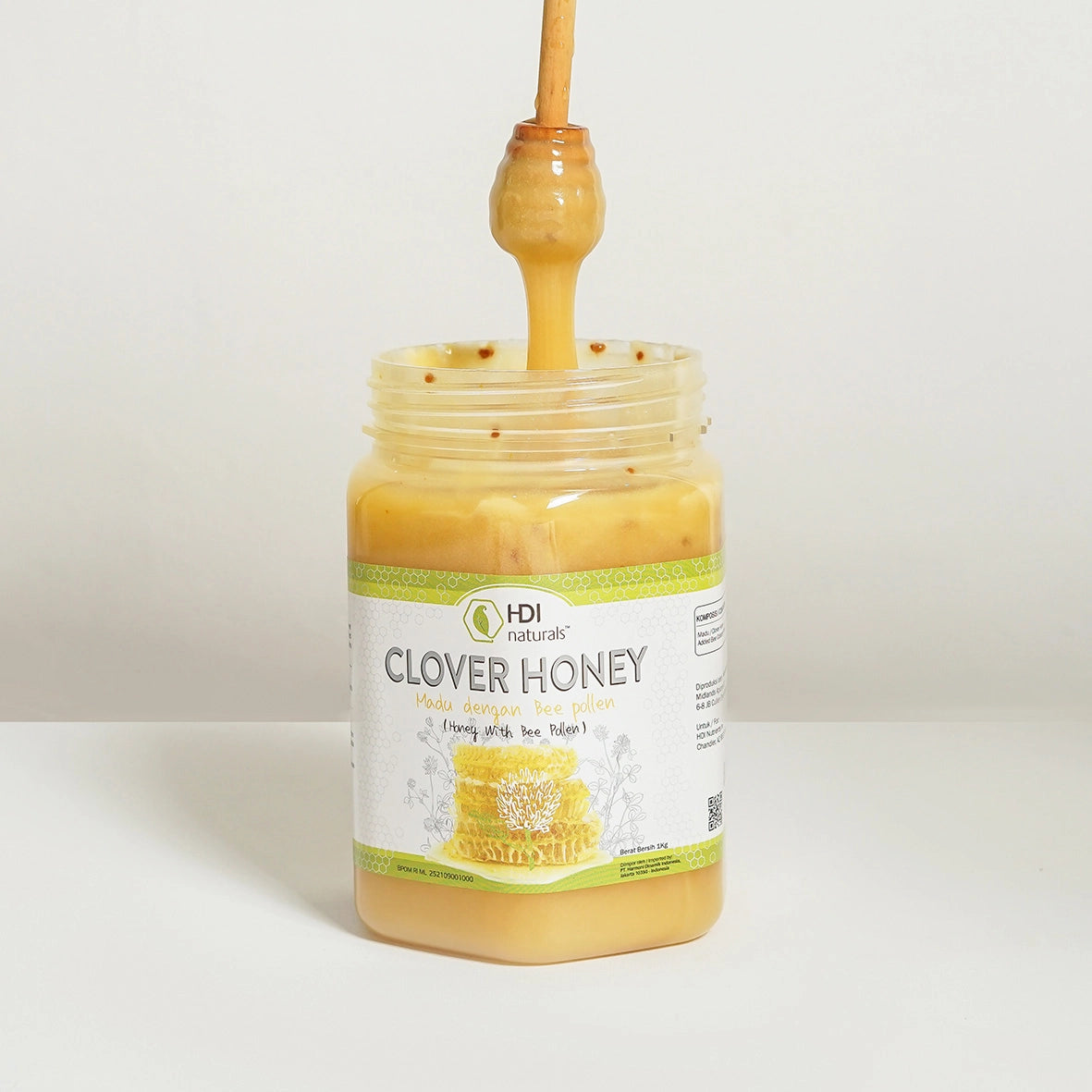 HDI Naturals Clover Honey 1000 gr Madu Meningkatkan Daya Tahan Tubuh