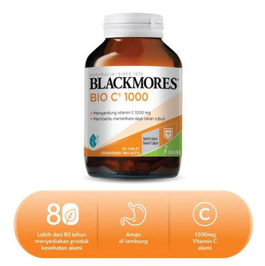 Blackmores Bio C 1000mg 90 Tablet Suplemen Vitamin C Daya Tahan Tubuh