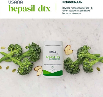 Usana Hepasil 84 Tablet Suplemen Kesehatan Hati dengan Milk Thistle