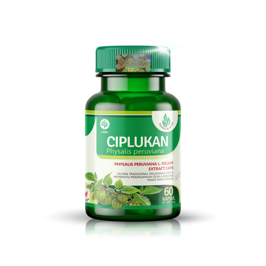 Tazakka Ciplukan 60 Kapsul Obat Herbal Meringankan Gejala Diabetes