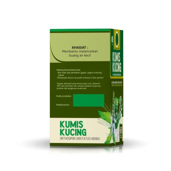 Tazakka Kumis Kucing 60 Kapsul Obat Herbal Melancarkan Buang Air Kecil
