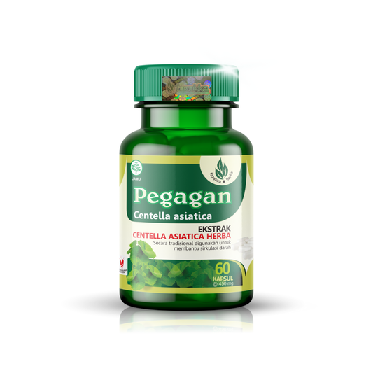Tazakka Pegagan 60 Kapsul Obat Herbal Mendukung Fungsi Otak