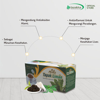 Tazakka Teh Celup Tapak Liman Obat Radang Tenggorokan - Pusat Farma