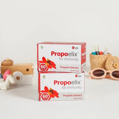 HDI Propoelix 60 Kapsul Nabati Suplemen Antioksidan dengan Ekstrak Propolis