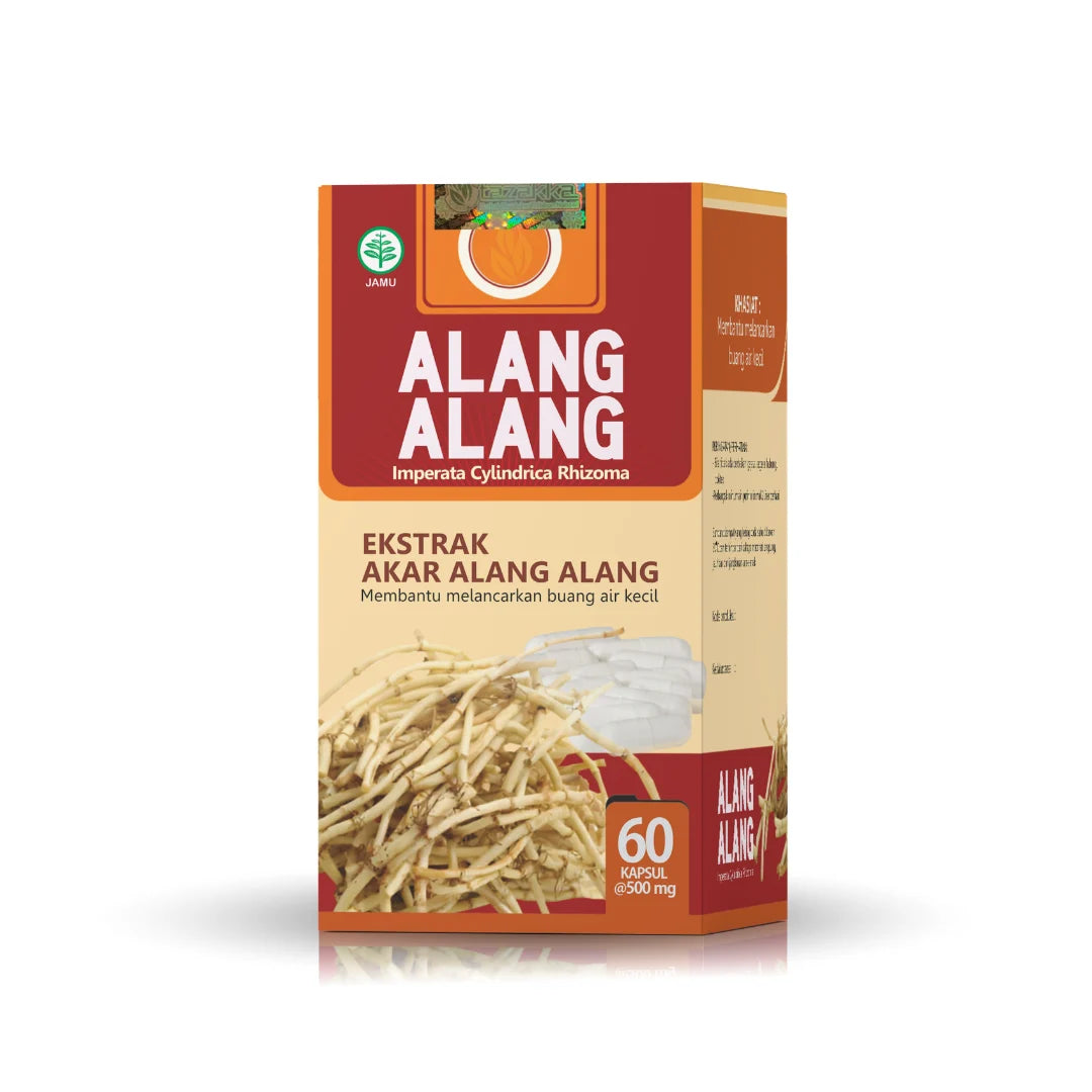 Tazakka Alang Alang 60 Kapsul Obat Herbal Melancarkan Buang Air Kecil