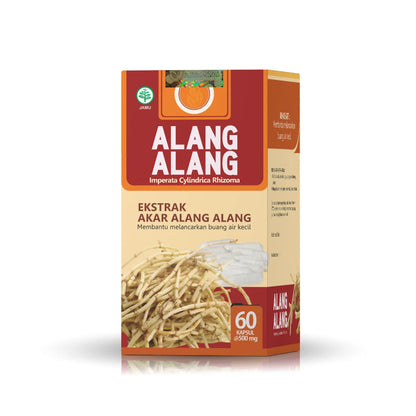 Tazakka Alang Alang 60 Kapsul Obat Herbal Melancarkan Buang Air Kecil