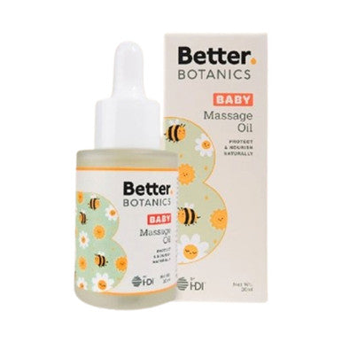 HDI Better Botanics Baby Massage Oil 30 ml Melembabkan Kulit Bayi - Pusat Farma