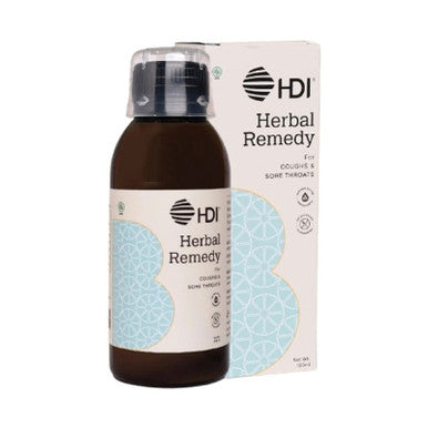 HDI Herbal Remedy 150 ml Meredakan Batuk dan Melegakan Tenggorokan - Pusat Farma