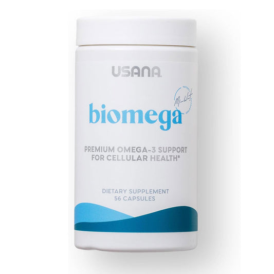 Usana BiOmega 56 Kapsul Suplemen Minyak Ikan Omega-3