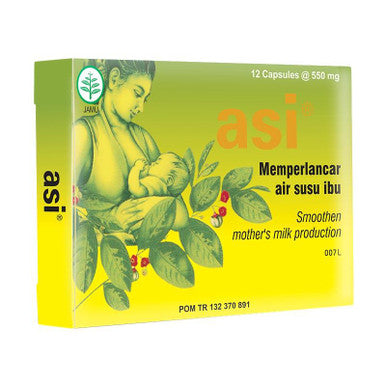 Borobudur Herbal ASI 12 Kapsul Obat Lancar ASI - 6 Box - Pusat Farma