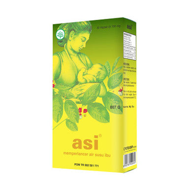 Borobudur Herbal ASI 30 Kaplet Memperlancar Air Susu Ibu - Pusat Farma