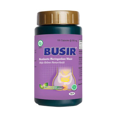 Borobudur Herbal Busir 100 Kapsul Obat Wasir - Pusat Farma