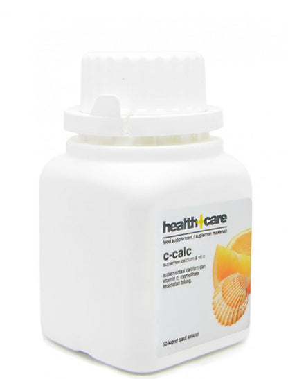 Erlimpex C-Calc 60 Kaplet Vitamin C Suplemen Memelihara Kesehatan Tulang