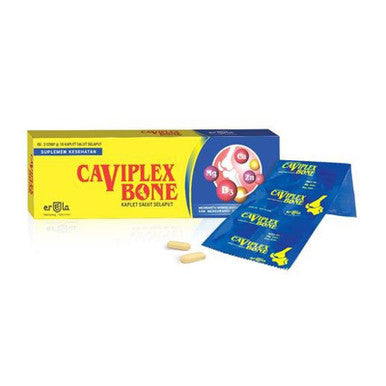 Erela Caviplex Bone 30 Kaplet Suplemen Memelihara Kesehatan Tulang