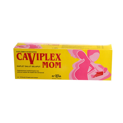 Erela Caviplex Mom 100 Kaplet Suplemen Multivitamin Mineral Ibu Hamil dan Menyusui