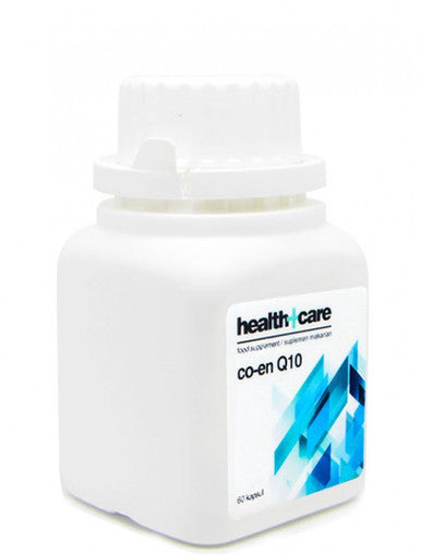 Erlimpex Co-En Q10 60 Kapsul Coenzyme Antioksidan Suplemen Jantung - Pusat Farma