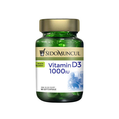 Sido Muncul Vitamin D3 1000 IU 50 Kapsul Memenuhi Kebutuhan Vitamin D