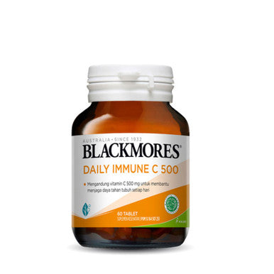 Blackmores Daily Immune C 500 60 Kapsul Suplemen Vitamin C Daya Tahan Tubuh