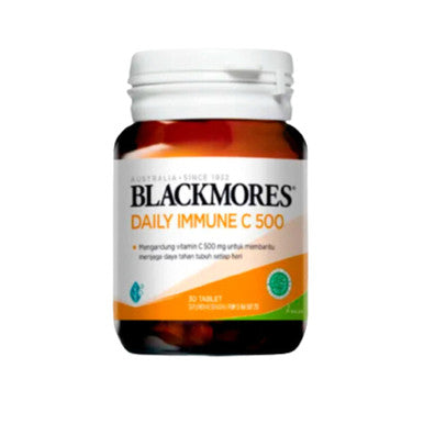 Blackmores Daily Immune C 500 30 Kapsul Suplemen Vitamin C Untuk Memelihara Kesehatan dan Meningkatkan Daya Tahan Tubuh. - Pusat Farma