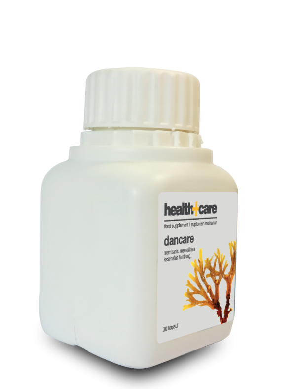 Erlimpex DanCare 30 Kapsul Fucoidan Suplemen Kesehatan Lambung