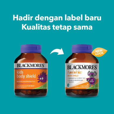 Blackmores Koala Kids Body Shield 60 Kapsul Suplemen Daya Tahan Tubuh Anak